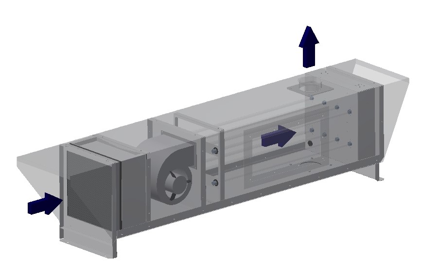 Step 1: Electrostatic Pre-Filter Air Intake